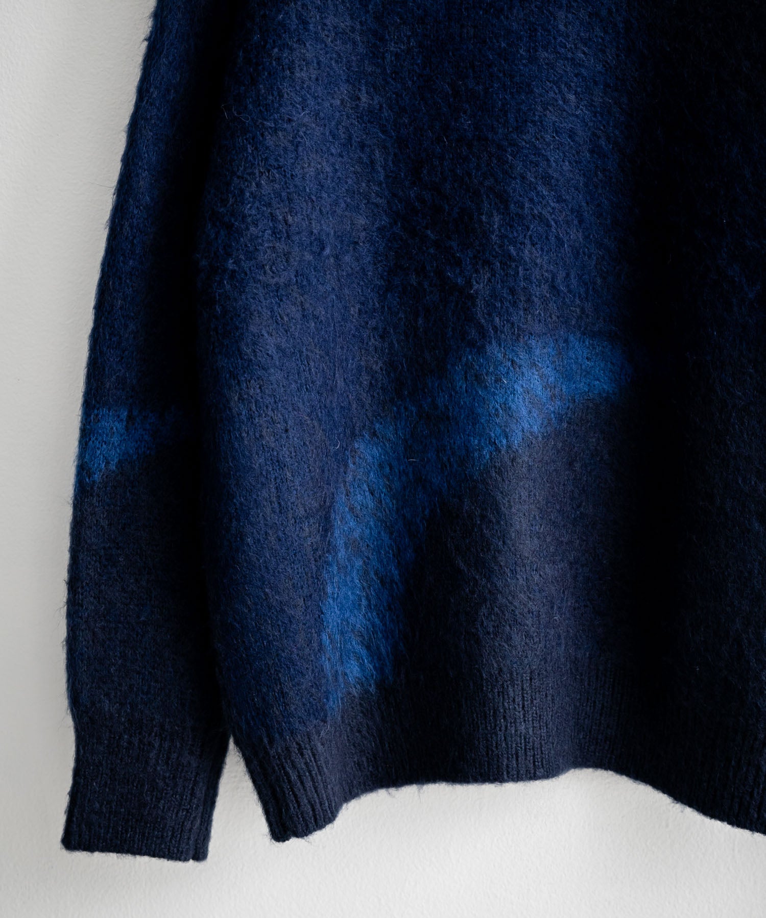 【新色追加】オーバーサイズ モヘアライクグラデーションニット 13940