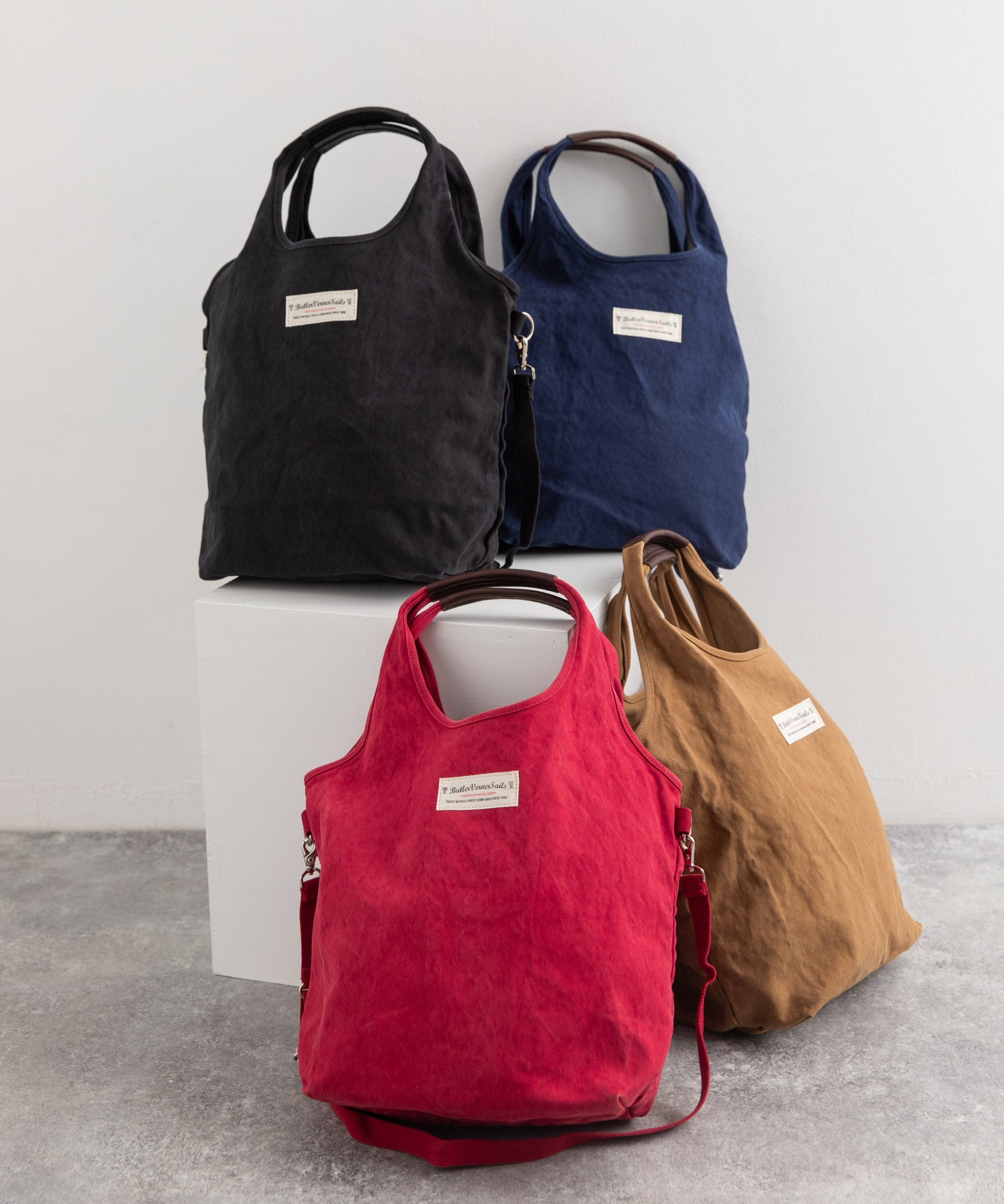 Butler Verner Sails バトラーバーナーセイルズ 日本製 国産反応染め2WAYショルダーバッグ JA-1473-3 6042