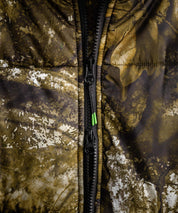 HUF ハフ SEQUOIA PUFFER JACKET REALTREE SEQUOIA PUFFER オーバーサイズワンポイントロゴ中綿ジャケット 15056