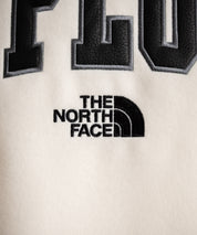 日本未展開モデル WHITE LABEL THE NORTH FACE VARSITY HEAT JACKET オーバーサイズフェイクレザー切替スタジャン/ブルゾン 15555
