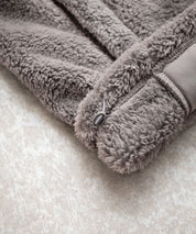 日本未展開モデル THE NORTH FACE ザ・ノースフェイス WHITE LABEL ホワイトレーベル COMFY ALPHA FLEECE ZIP UP ワンポイントロゴ刺繍ボアジャケット 15367