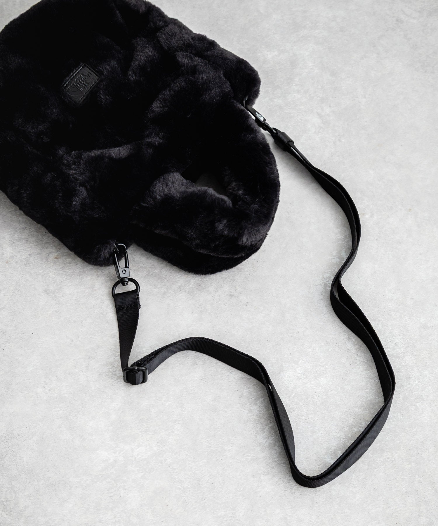 日本未展開モデル THE NORTH FACE ザ・ノースフェイス WHITE LABEL ホワイトレーベル PLUMPY TOTE BAG MINI FUR/2WAYミニバッグ 15469