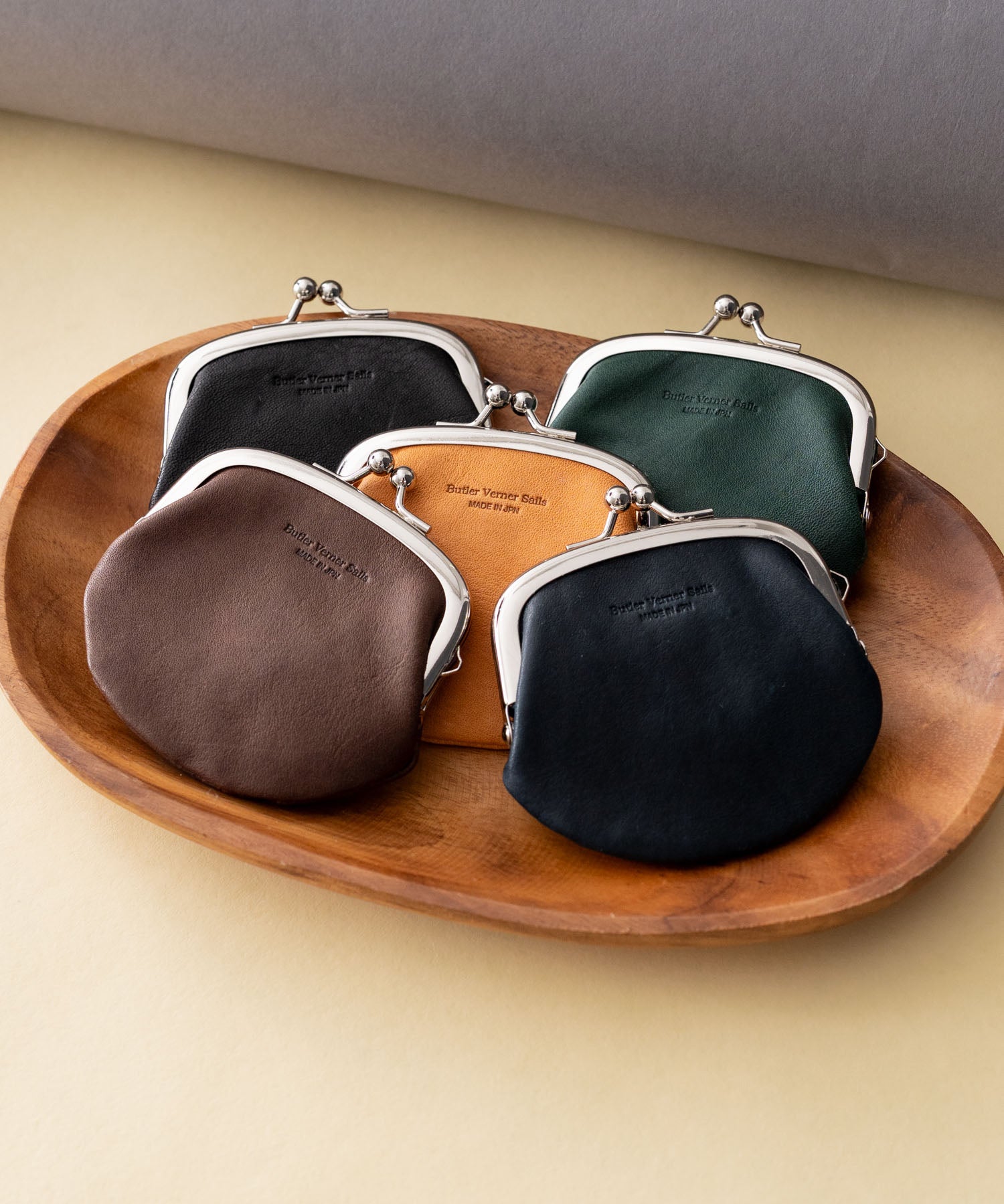 Butler Verner Sails バトラーバーナーセイルズ 日本製ホースレザーがま口小銭入れ JW-3002 15358