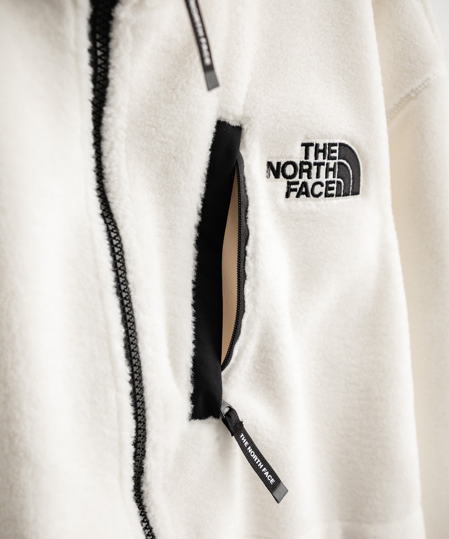 日本未展開モデル THE NORTH FACE ザ・ノースフェイス WHITE LABEL ホワイトレーベル RIMO FLEECE JACKET オーバーサイズスタンドカラーリモフリースジャケット 15528