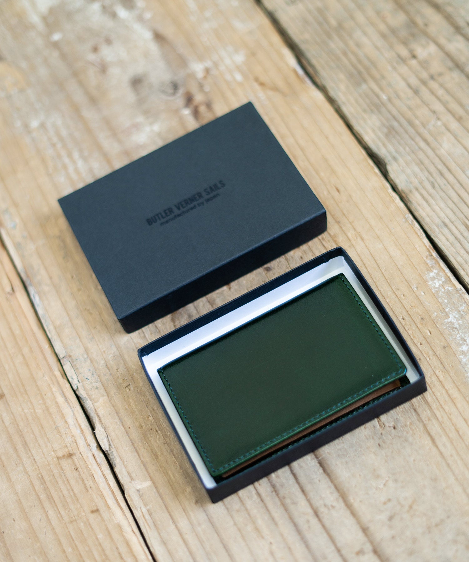 Butler Verner Sails バトラーバーナーセイルズ 日本製 国産 キップレザー名刺ケース JW-1586 9205