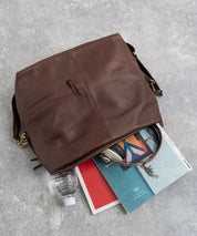 Butler Verner Sails バトラーバーナーセイルズ 日本製 国産オイルレザーエディターズショルダー2nd JA-2128 7834