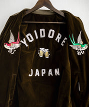 YOIDORE 酔いどれ スーベニア刺繍キルティング2wayリバーシブルジャケット 14890