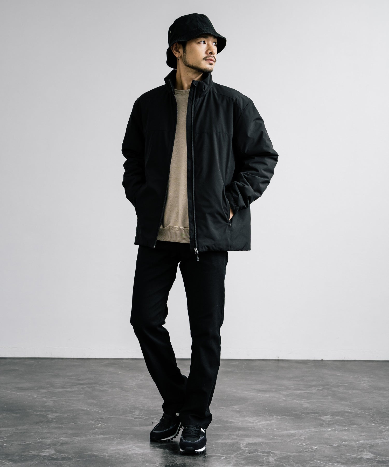 Hanes ヘインズ ストレッチ5ポケットカツラギパンツ