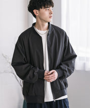 オーバーサイズ TRストレッチMA-1/ジップアップショートブルゾン 14119