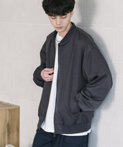 オーバーサイズ TRストレッチMA-1/ジップアップショートブルゾン 14119