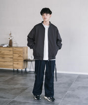 オーバーサイズ TRストレッチMA-1/ジップアップショートブルゾン 14119