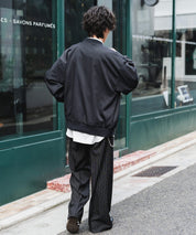 オーバーサイズ TRストレッチMA-1/ジップアップショートブルゾン 14119