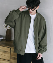 オーバーサイズ TRストレッチMA-1/ジップアップショートブルゾン 14119