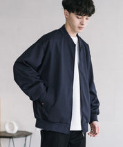 オーバーサイズ TRストレッチMA-1/ジップアップショートブルゾン 14119