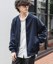 オーバーサイズ TRストレッチMA-1/ジップアップショートブルゾン 14119