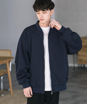 オーバーサイズ TRストレッチMA-1/ジップアップショートブルゾン 14119