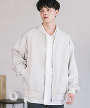 オーバーサイズ TRストレッチMA-1/ジップアップショートブルゾン 14119