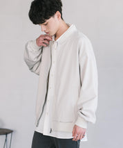 オーバーサイズ TRストレッチMA-1/ジップアップショートブルゾン 14119