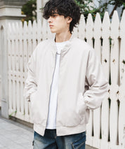 オーバーサイズ TRストレッチMA-1/ジップアップショートブルゾン 14119