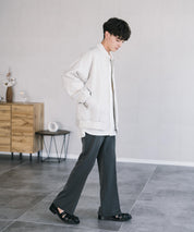 オーバーサイズ TRストレッチMA-1/ジップアップショートブルゾン 14119