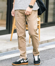 接触冷感 多機能ストレッチイージーテーパードパンツ