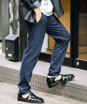 接触冷感 多機能ストレッチイージーテーパードパンツ