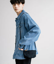 Butler Verner Sails バトラーバーナーセイルズ 日本製 国産 反応染ミニボックスショルダーバッグ JA-2920 14188