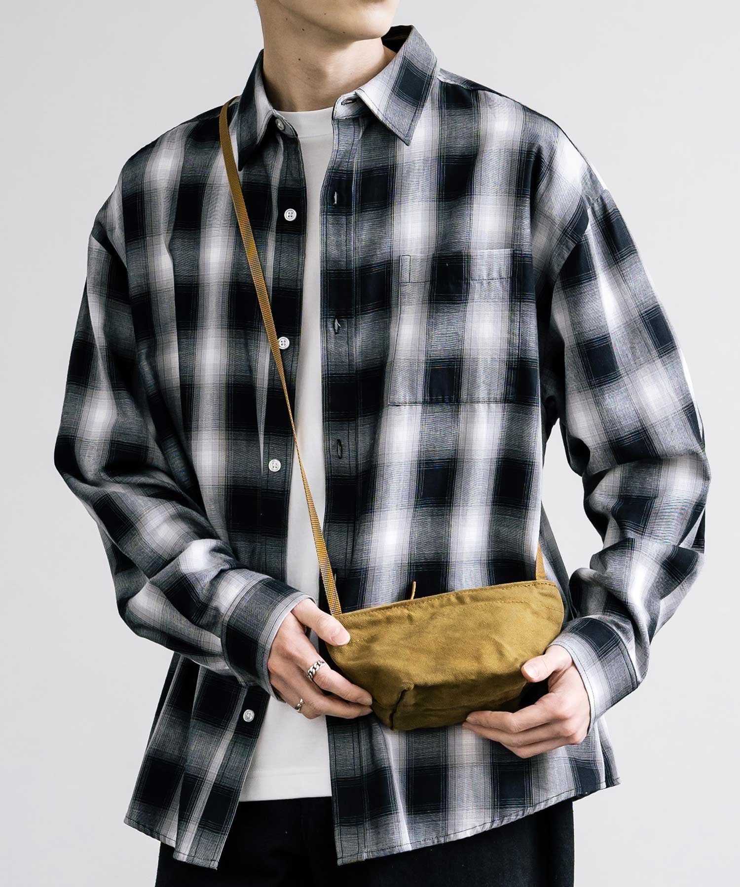 Butler Verner Sails バトラーバーナーセイルズ 日本製 国産 反応染ミニボックスショルダーバッグ JA-2920 14188