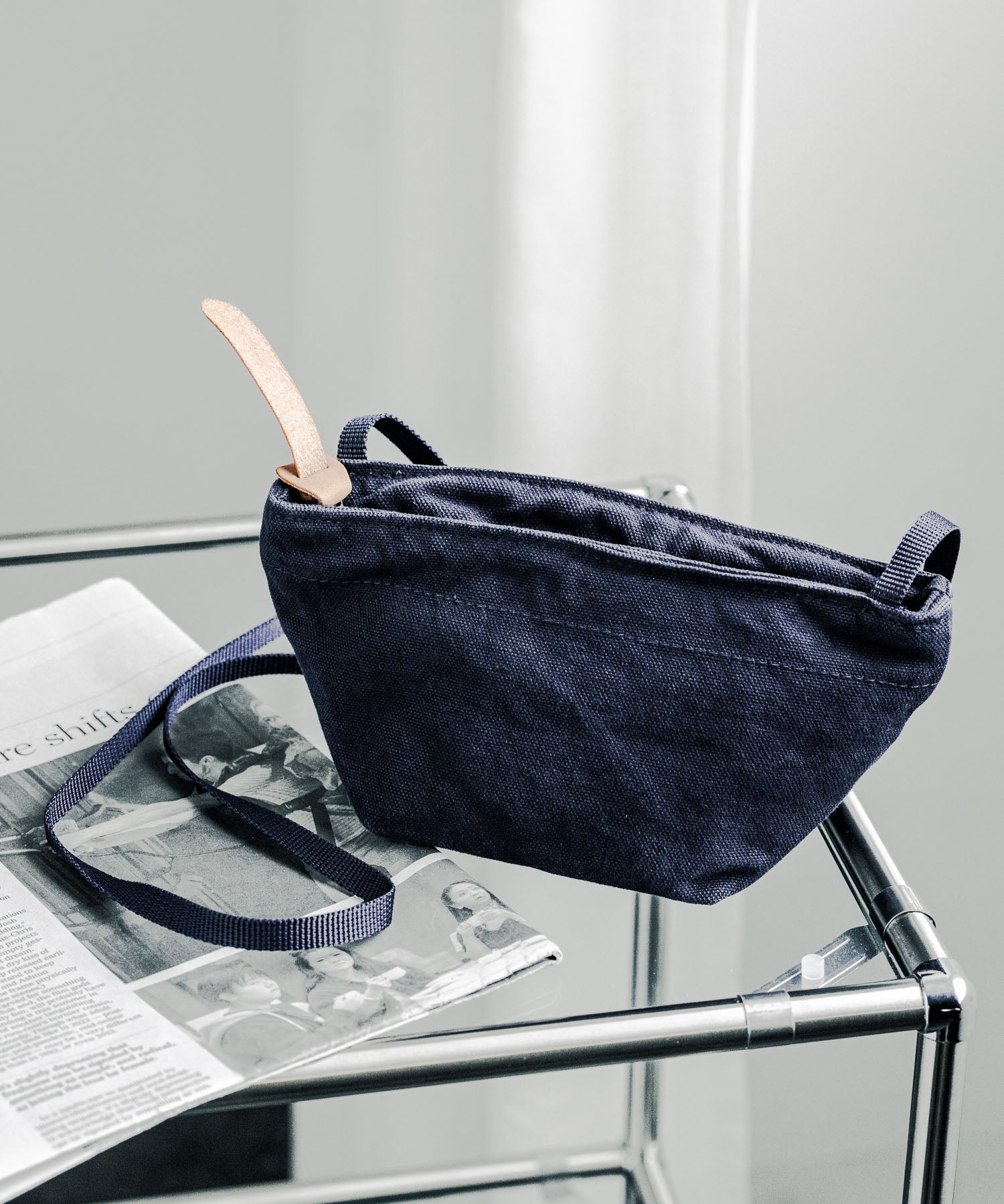 Butler Verner Sails バトラーバーナーセイルズ 日本製 国産 反応染ミニボックスショルダーバッグ JA-2920 14188