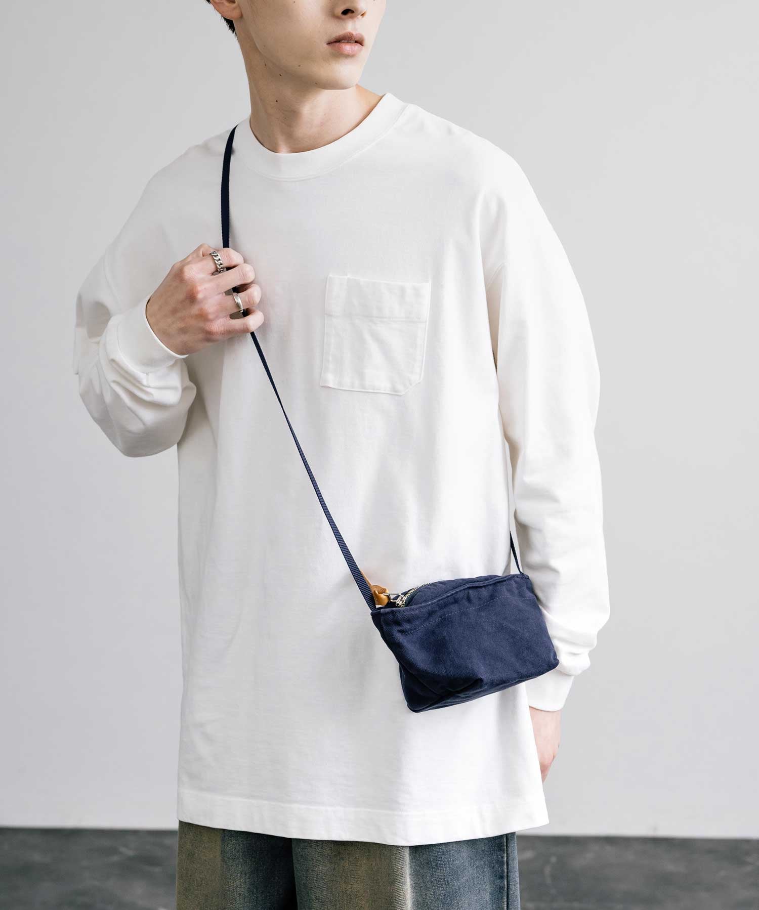 Butler Verner Sails バトラーバーナーセイルズ 日本製 国産 反応染ミニボックスショルダーバッグ JA-2920 14188