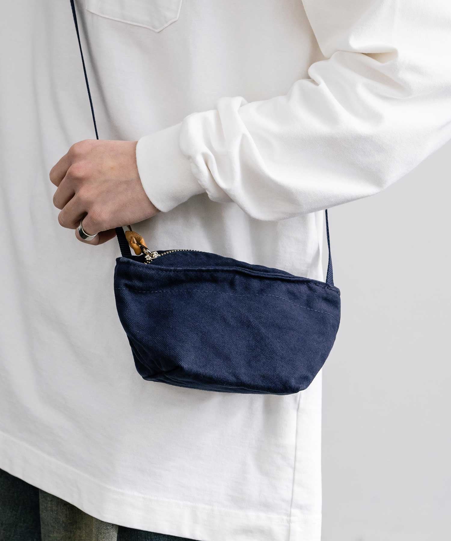 Butler Verner Sails バトラーバーナーセイルズ 日本製 国産 反応染ミニボックスショルダーバッグ JA-2920 14188