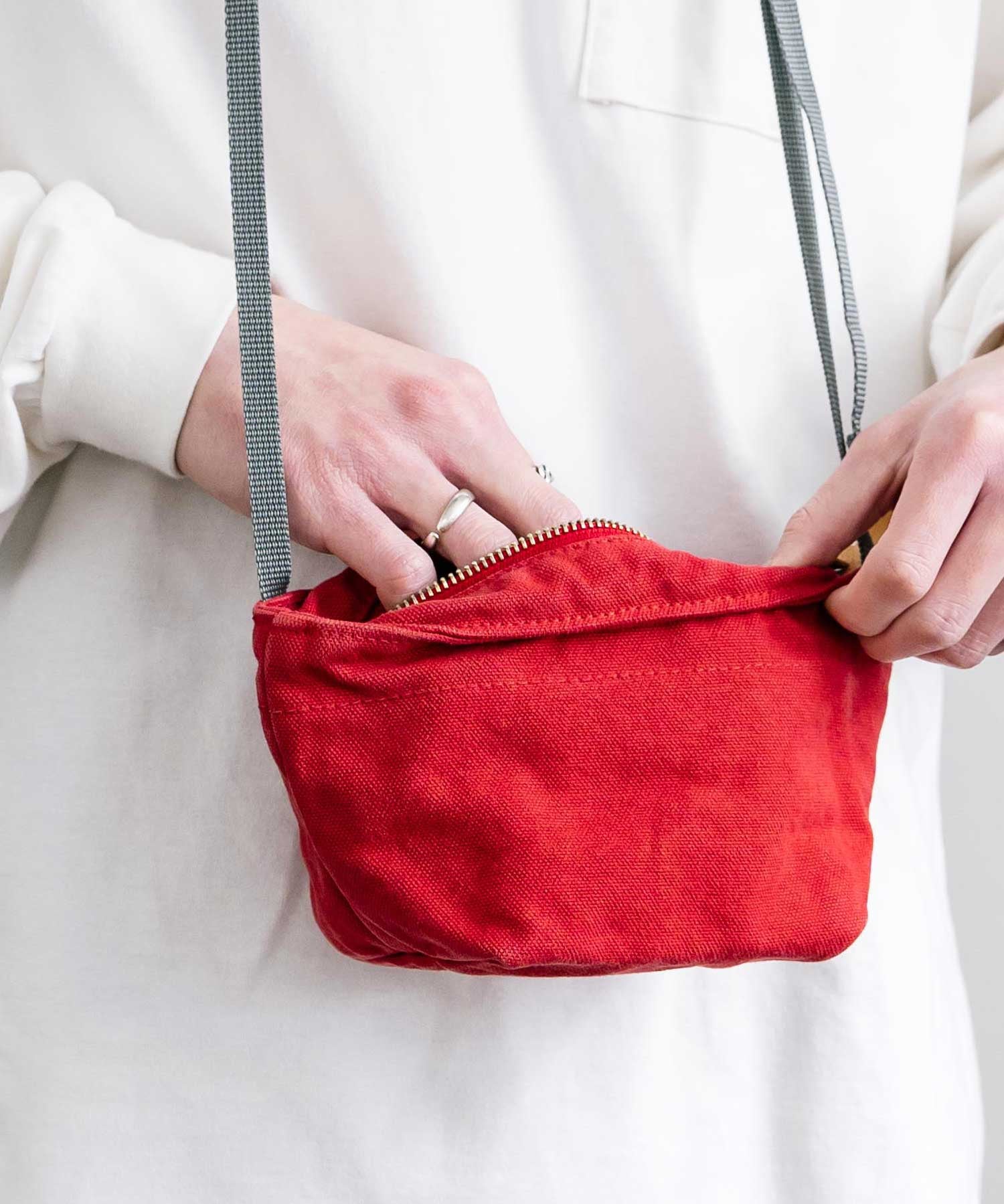 Butler Verner Sails バトラーバーナーセイルズ 日本製 国産 反応染ミニボックスショルダーバッグ JA-2920 14188