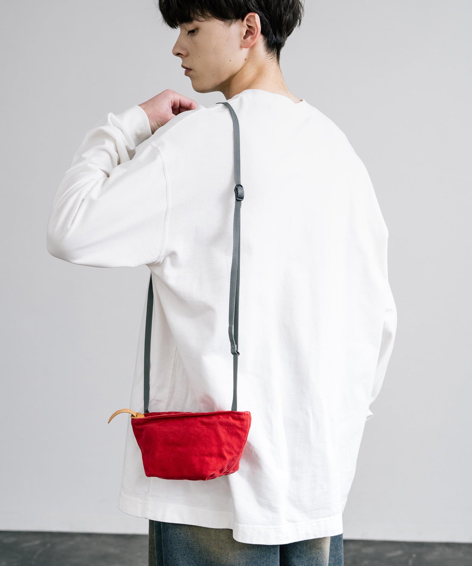 Butler Verner Sails バトラーバーナーセイルズ 日本製 国産 反応染ミニボックスショルダーバッグ JA-2920 14188