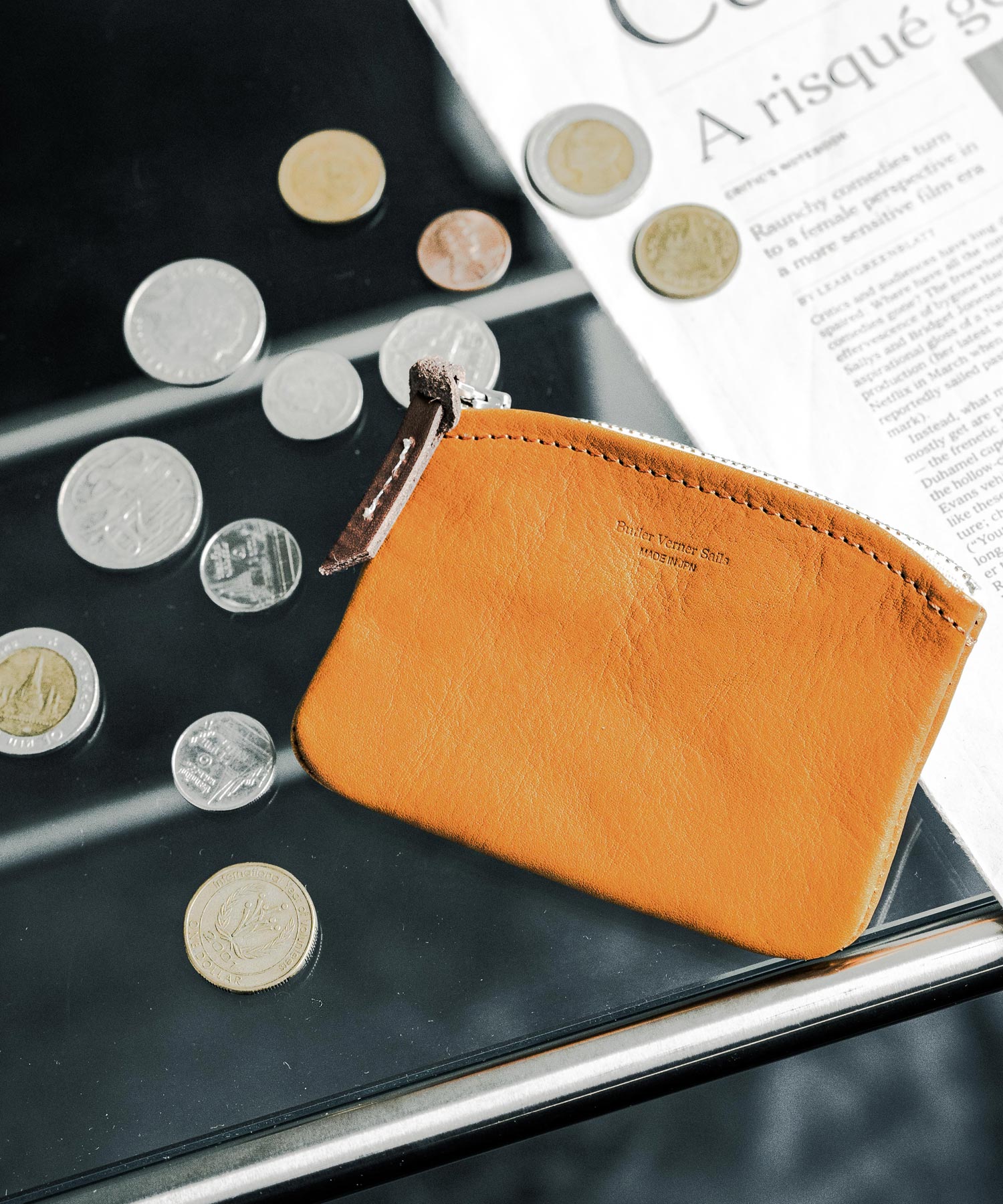 Butler Verner Sails バトラーバーナーセイルズ 日本製 国産 オイルカウレザー仕切り付き ミニウォレット JW-2922 14189