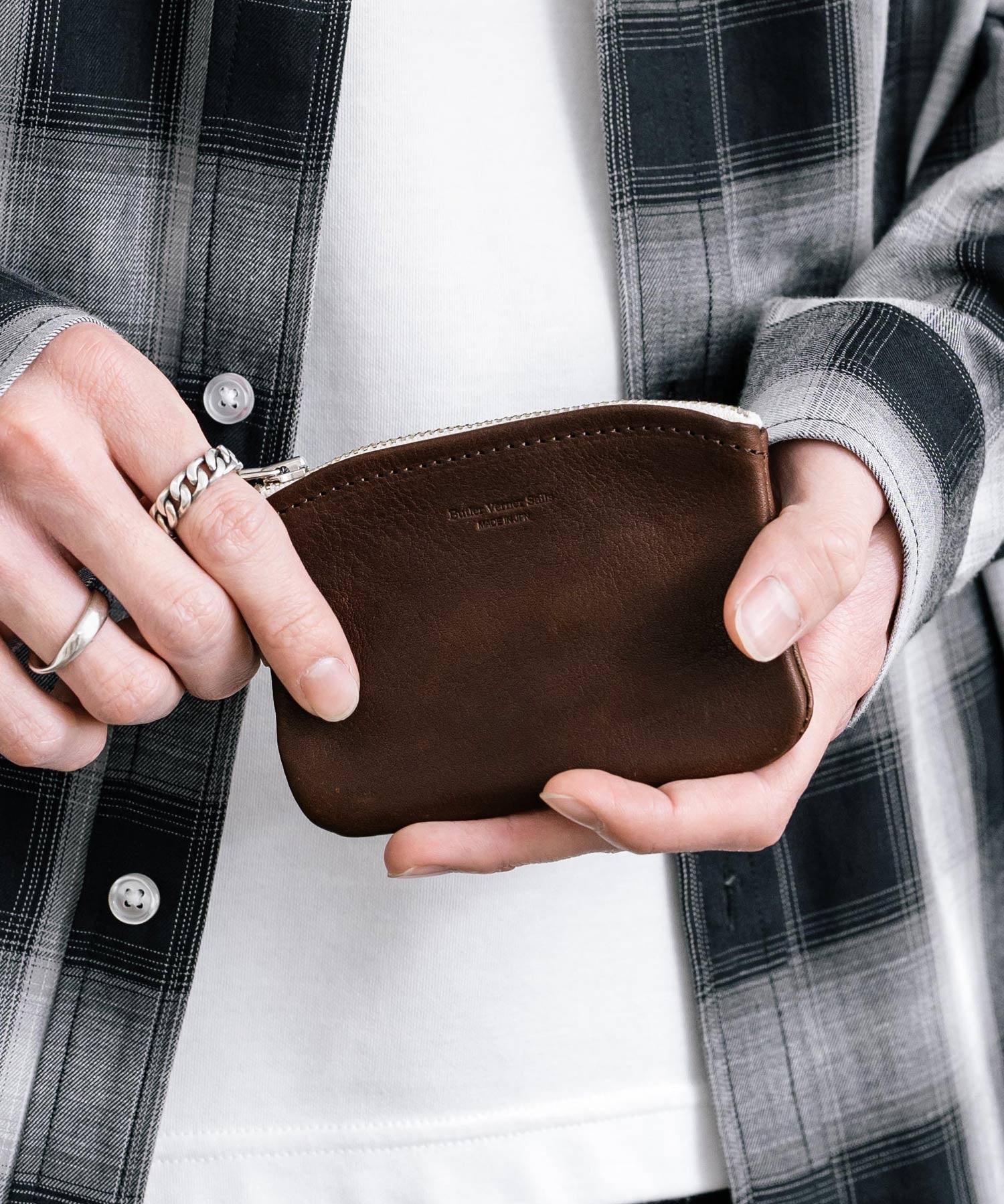 Butler Verner Sails バトラーバーナーセイルズ 日本製 国産 オイルカウレザー仕切り付き ミニウォレット JW-2922 14189