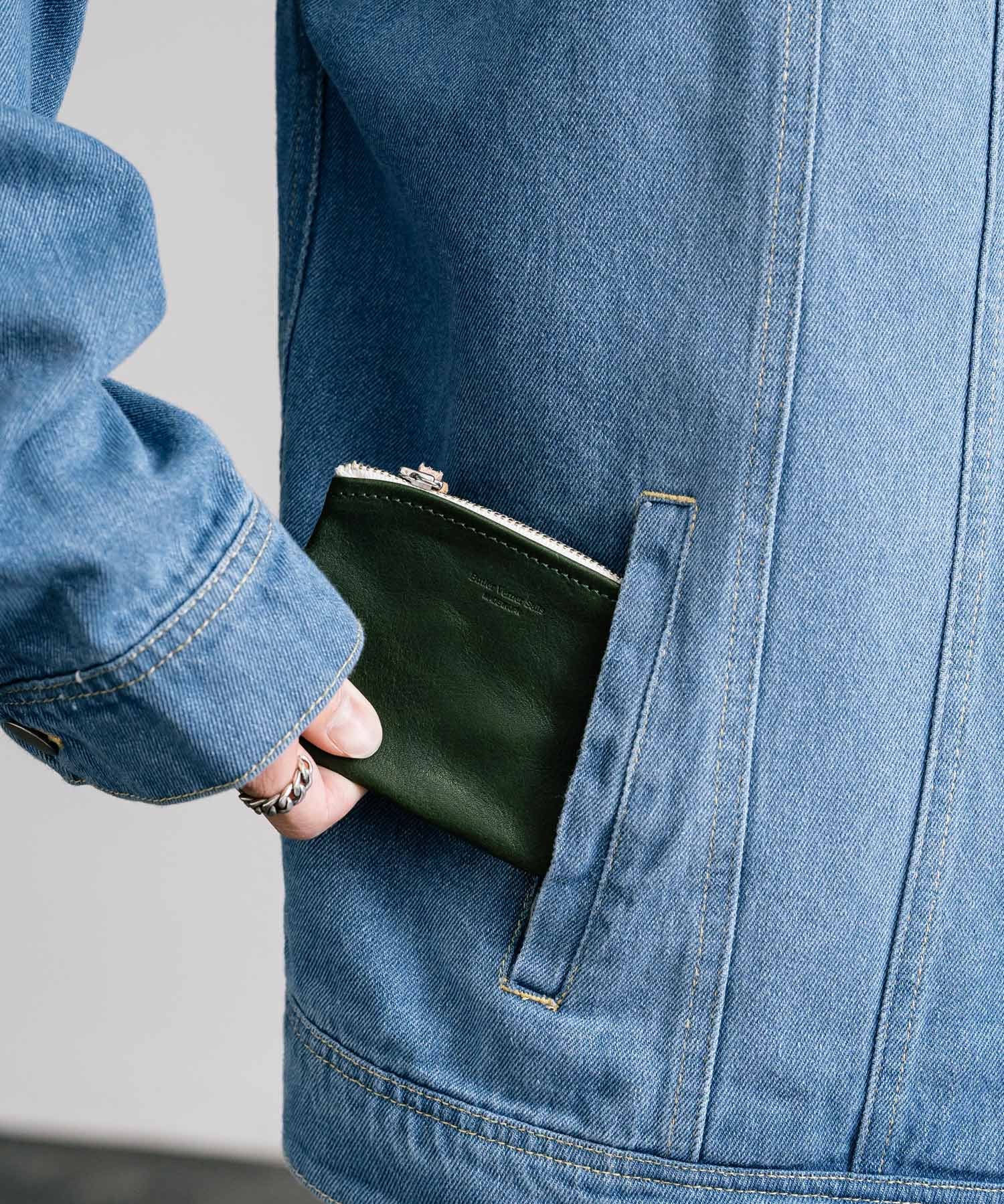 Butler Verner Sails バトラーバーナーセイルズ 日本製 国産 オイルカウレザー仕切り付き ミニウォレット JW-2922 14189