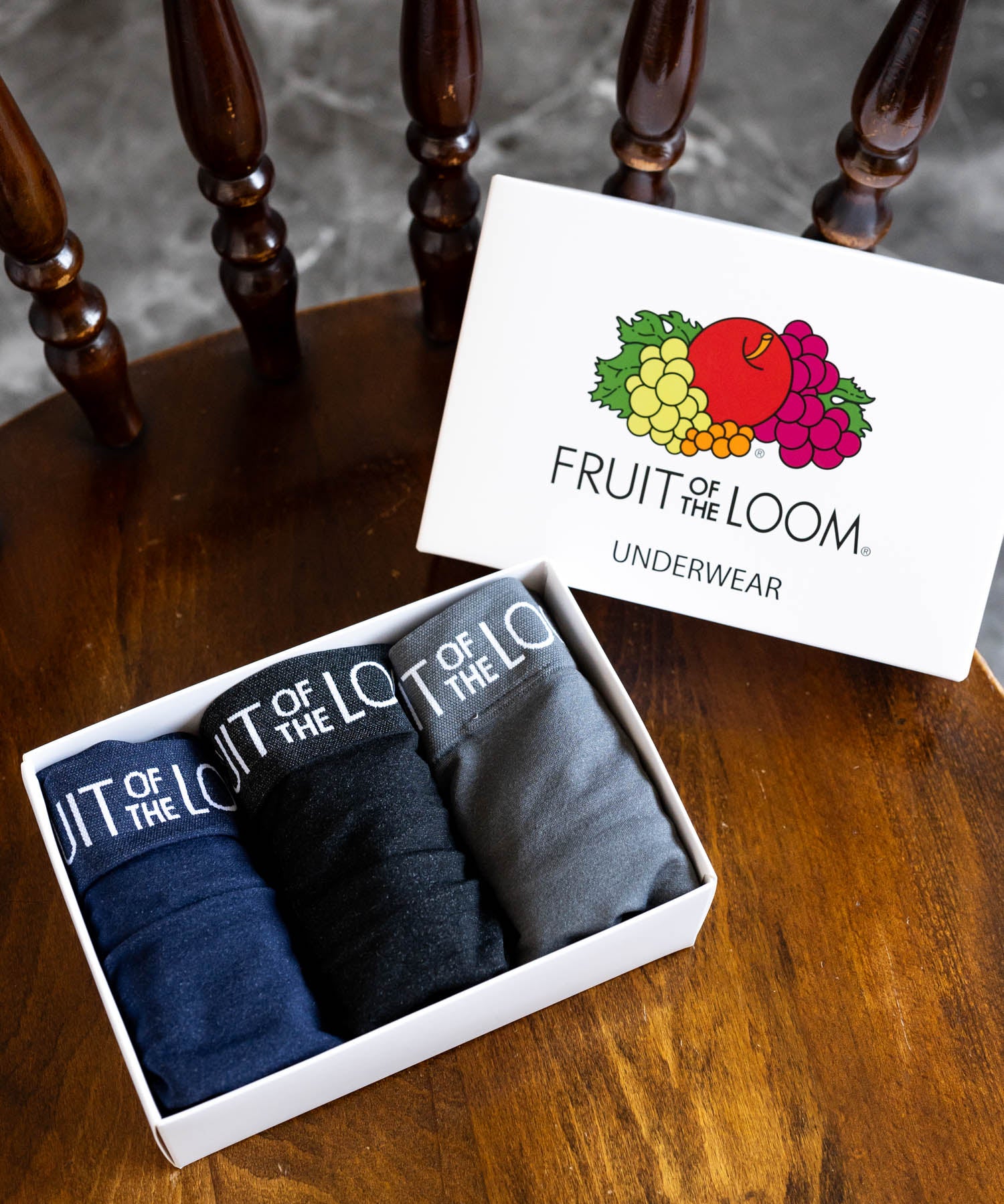 FRUIT OF THE LOOM フルーツオブザルーム ボックス入りローライズ3Pボクサーパンツ