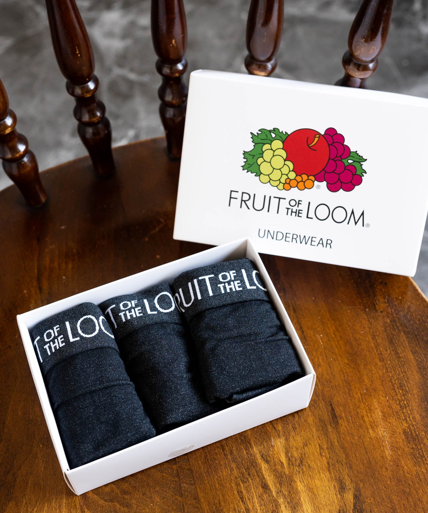 FRUIT OF THE LOOM フルーツオブザルーム ボックス入りローライズ3Pボクサーパンツ