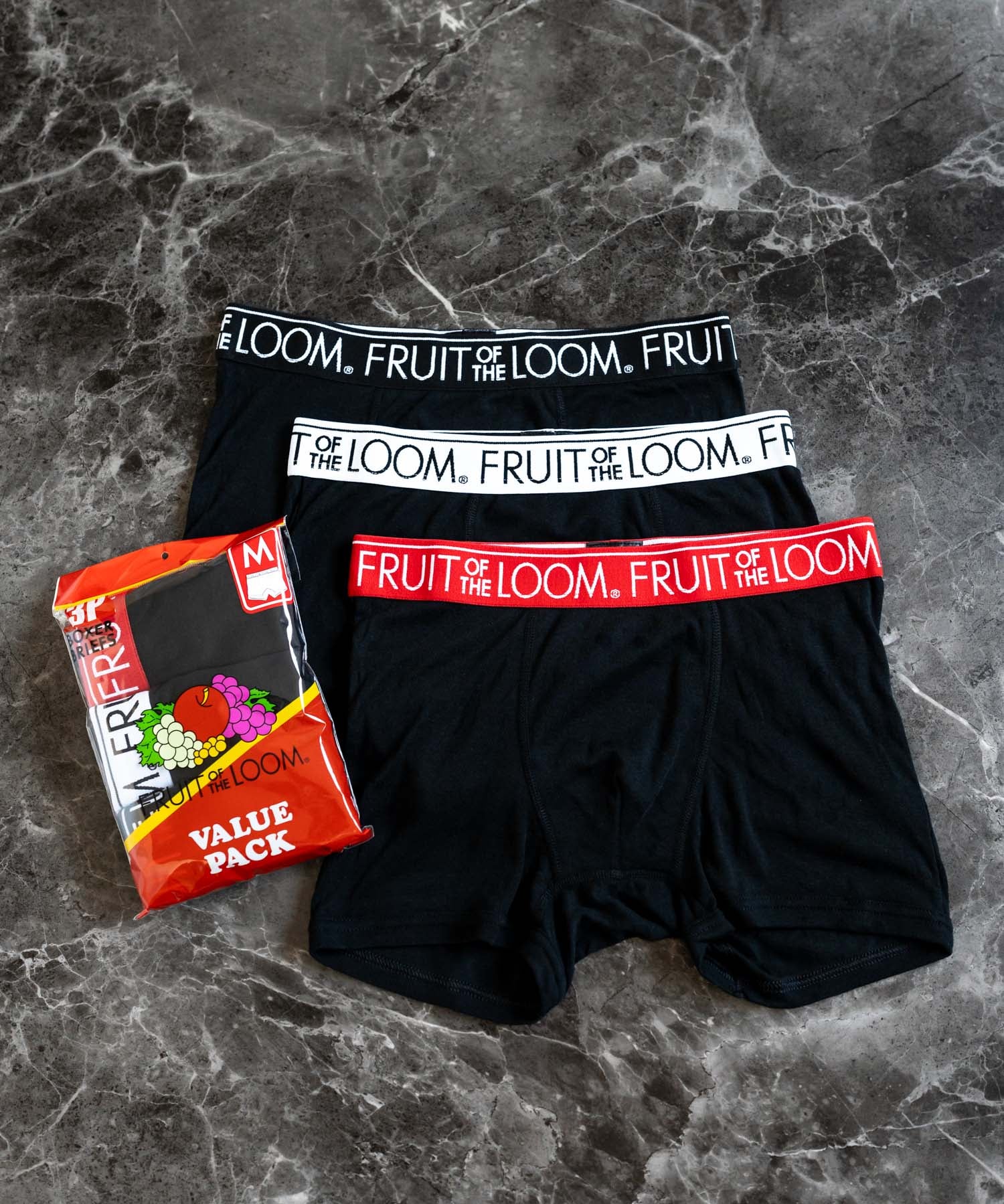 FRUIT OF THE LOOM フルーツオブザルーム ローライズ3Pボクサーパンツ