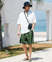 新色追加 KANGOL カンゴール 別注コラボ 接触冷感水陸両用クライミングショートパンツ ボードショーツ ハーフパンツ 14237