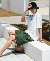 新色追加 KANGOL カンゴール 別注コラボ 接触冷感水陸両用クライミングショートパンツ ボードショーツ ハーフパンツ 14237