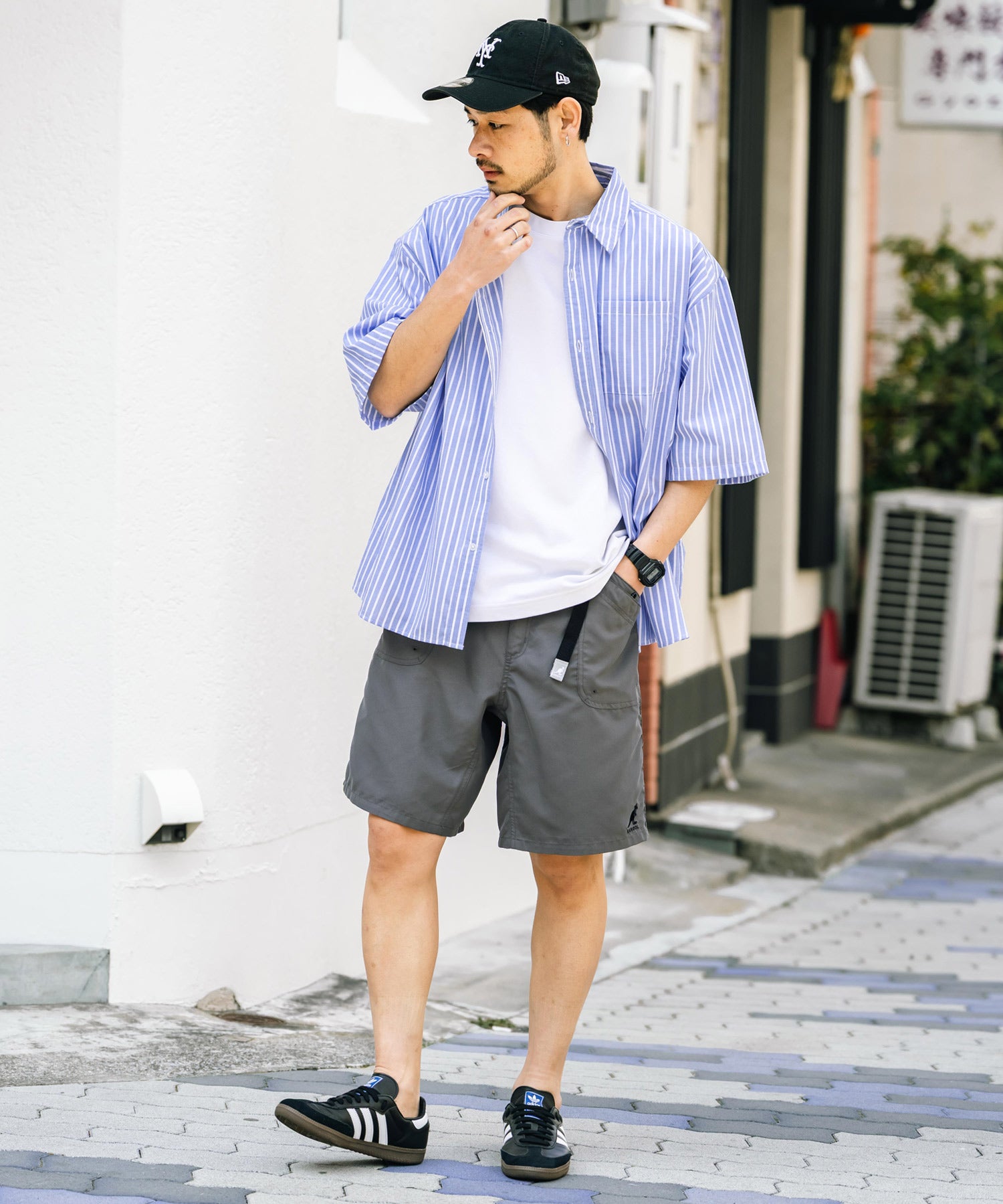 新色追加 KANGOL カンゴール 別注コラボ 接触冷感水陸両用クライミングショートパンツ ボードショーツ ハーフパンツ