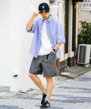 新色追加 KANGOL カンゴール 別注コラボ 接触冷感水陸両用クライミングショートパンツ ボードショーツ ハーフパンツ