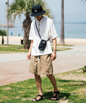 新色追加 KANGOL カンゴール 別注コラボ 接触冷感水陸両用クライミングショートパンツ ボードショーツ ハーフパンツ 14237
