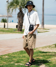 新色追加 KANGOL カンゴール 別注コラボ 接触冷感水陸両用クライミングショートパンツ ボードショーツ ハーフパンツ 14237