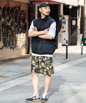 新色追加 KANGOL カンゴール 別注コラボ 接触冷感水陸両用クライミングショートパンツ ボードショーツ ハーフパンツ