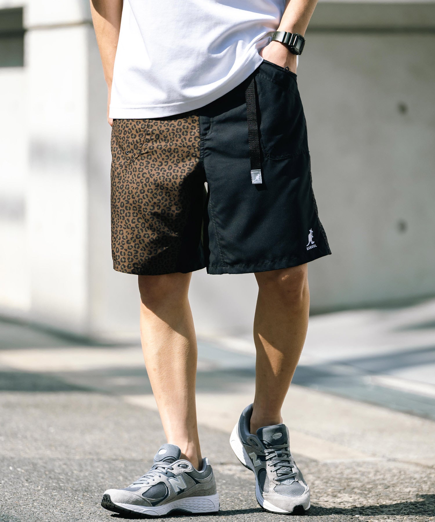 新色追加 KANGOL カンゴール 別注コラボ 接触冷感水陸両用クライミングショートパンツ ボードショーツ ハーフパンツ 14237