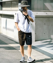 新色追加 KANGOL カンゴール 別注コラボ 接触冷感水陸両用クライミングショートパンツ ボードショーツ ハーフパンツ 14237