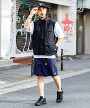 新色追加 KANGOL カンゴール 別注コラボ 接触冷感水陸両用クライミングショートパンツ ボードショーツ ハーフパンツ