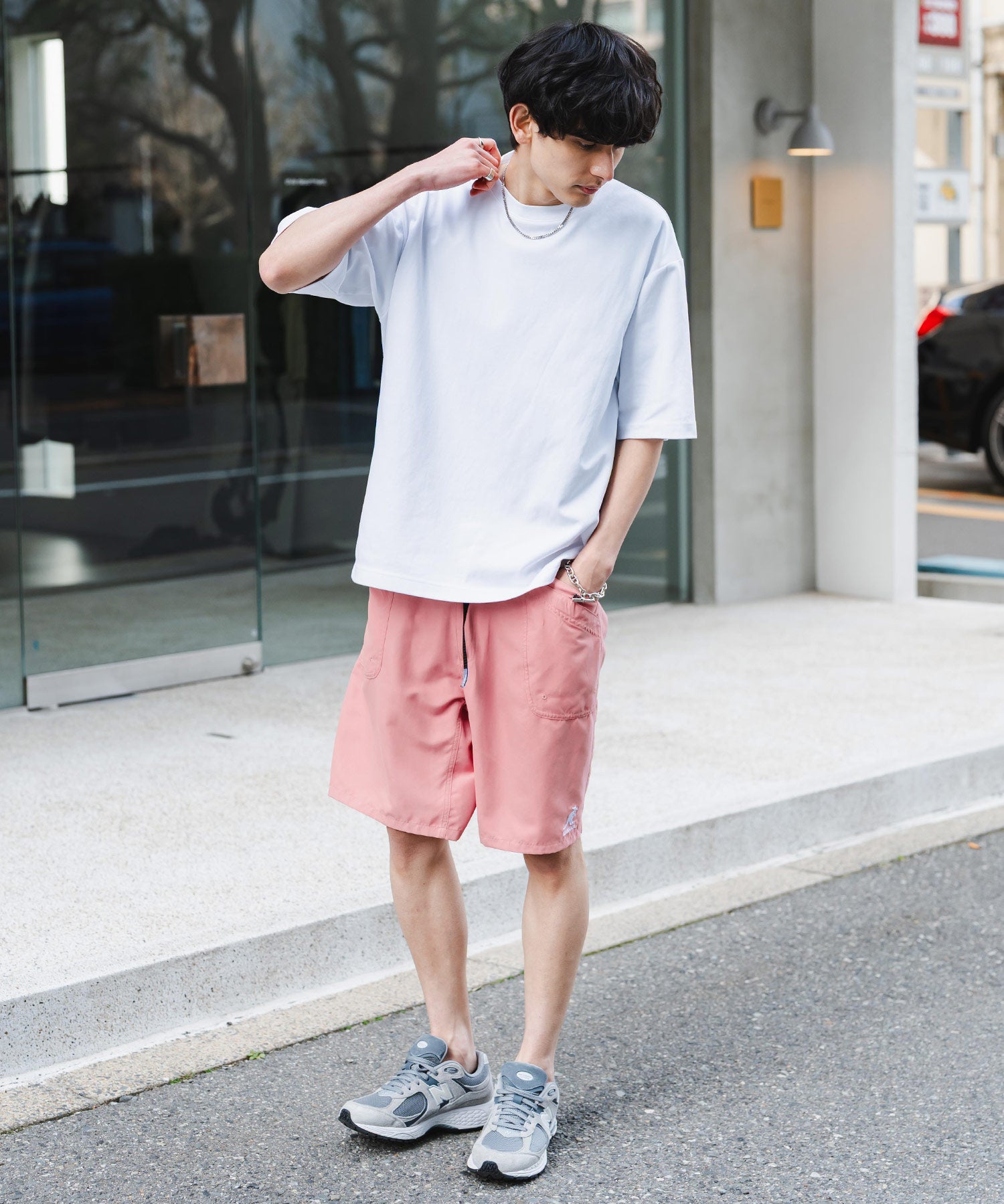 新色追加 KANGOL カンゴール 別注コラボ 接触冷感水陸両用クライミングショートパンツ ボードショーツ ハーフパンツ 14237